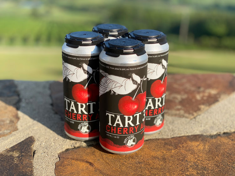 dirtfarmbrewing tart31 beer label design