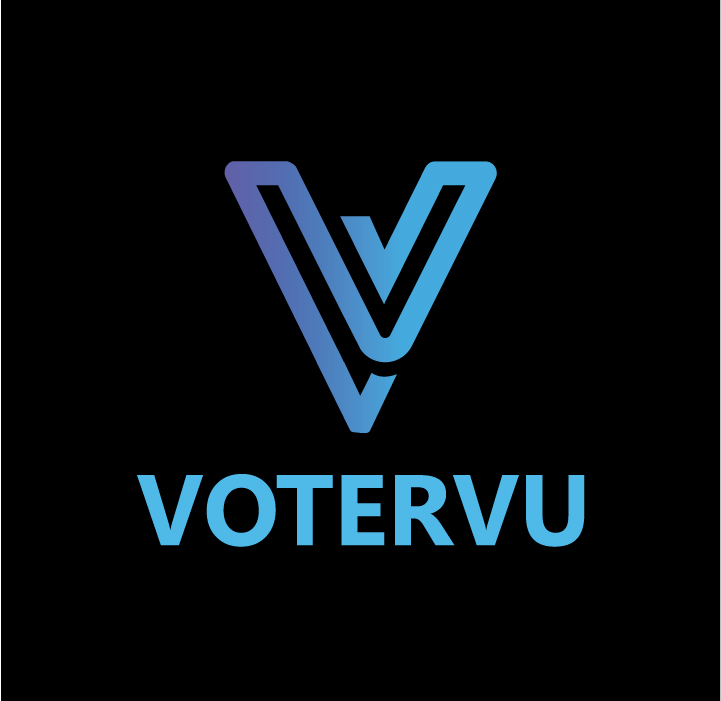 VoterVu logo design for app