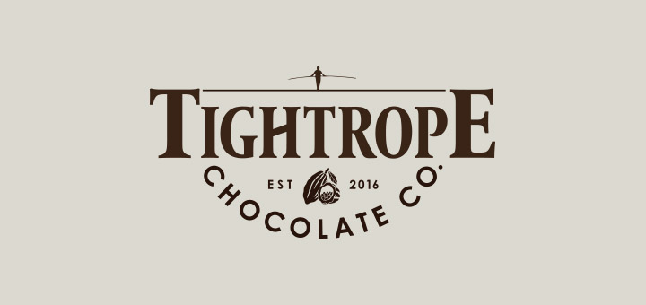 paprika logo designsTightRope Chocolate